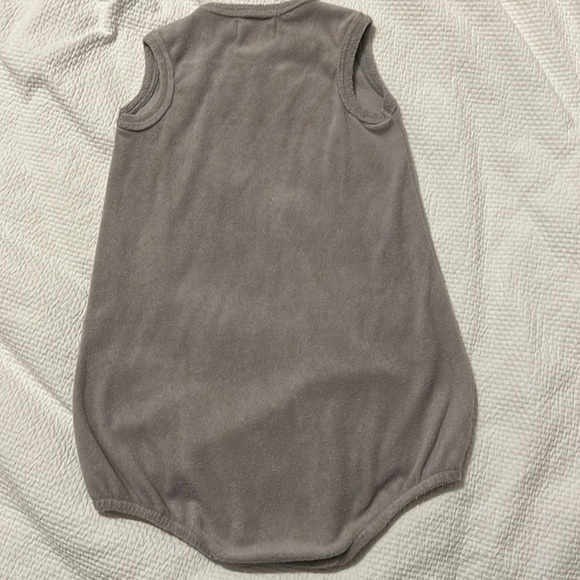 Grey Terry Romper - Picture 5 of 5